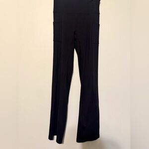 Bally Women's Black Flare Pants with Pockets